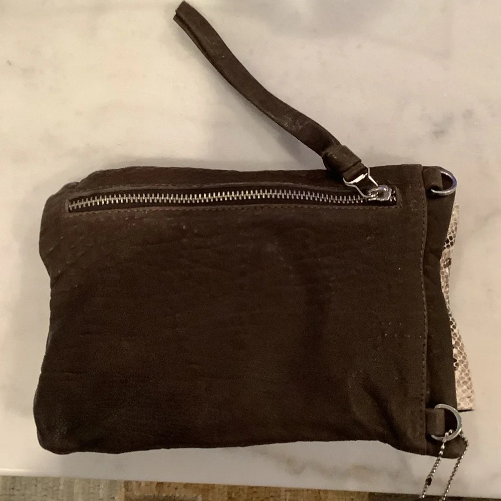 Daniel Lehavi Snake Print Crossbody Bag, Brand New - Picture 3 of 3
